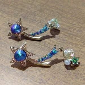 🌠 NEW Betsey Johnson Shooting star earrings 🌠